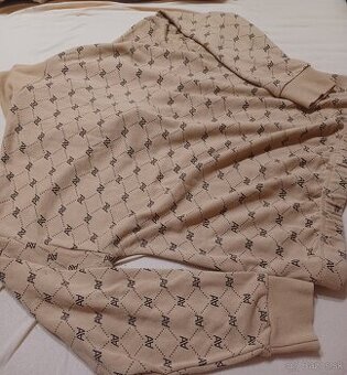 Béžový pulóver, Amisu, L-XL