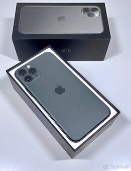 iPhone 11 Pro Midnight Green BATERIE 100% TOP