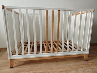 Detská jaseňová postieľka NORDIC