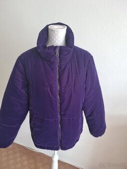 zamatová fialová bunda Liu Jo veľ. 42