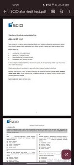 SCIO CVIČEBNICA VŠP PDF + CVIČNÉ TESTY
