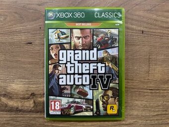 Hra XBOX 360 - GTA 4