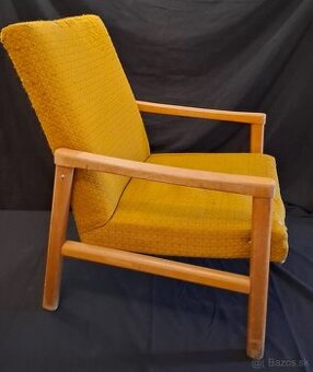 Staré kreslo Ton, typ : 615 369 1913 v pôvodnom stave, 1 kus
