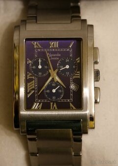 Chronografické hodinky Alexandre Christie