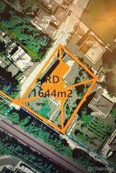 PREDÁME POZEMOK 1644m2 S RD V LAMAČI