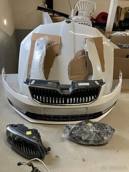 predek skoda octavia iii 3 12-17 bily