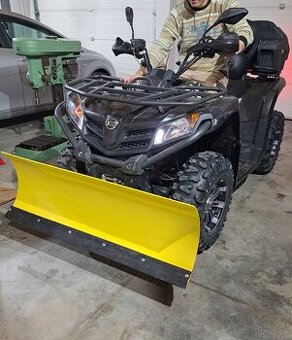 Snežný pluh na štvorkolku/malotraktor