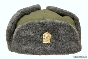 Vojenská ušianka, baranica ČSĽA zimná, originál, nová