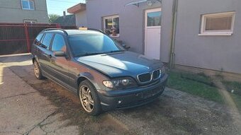 Rozpredám bmw e46 320d 110kw touring  facelift