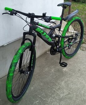 Horský celoodprúžený bicykel