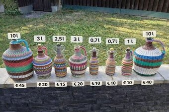 Demižóny opletené