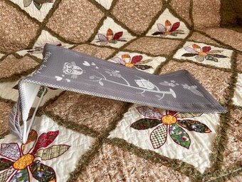 Textilné lehátko na kúpanie