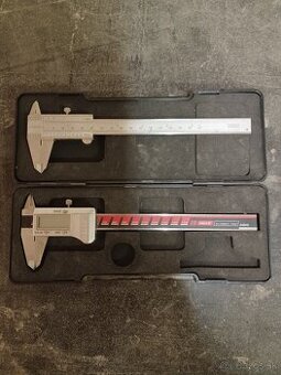 Digitálne posuvné meradlo ABS, Rozsah merania: 150