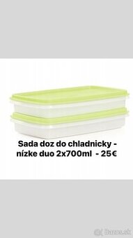 Sada doz do chladnicky 2x700nl Tupperware