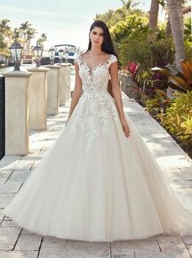Princeznovské svadobné šaty - 1