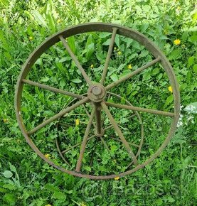 Starožitné kolesá na chalupu  -  priemer  49 cm