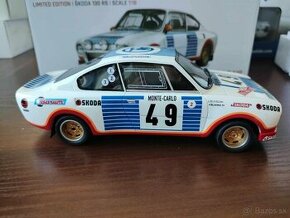 Škoda 130 RS n. 49 rally Monte Carlo 1977 - 1