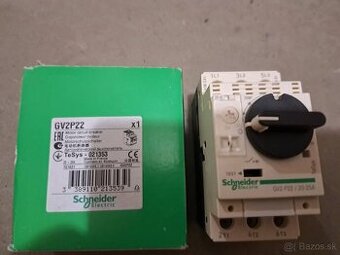 Motorový spínač Schneider GV2ME10, GV2ME14,,GV2ME16,,GV2P22