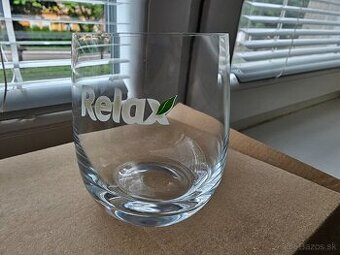 Relax sklenené pohare