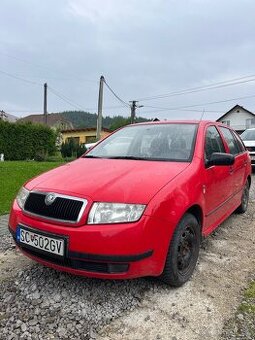 Škoda Fabia Combi 1.4, benzín- spoľahlivá, nová spojka