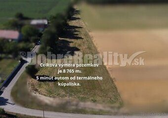 EXKLUZÍVNE U NÁS Pozemok 8 765 m² - v obci Poľný Kesov