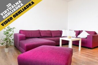Priestranný 3-izbový byt blízko CENTRA BA