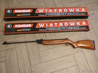 Kandar model B2-4 vzduchovka caliber 4,5mm aj 5,5mm -nová