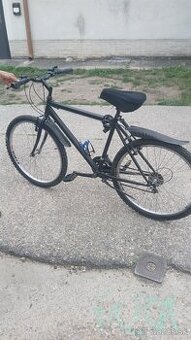 Eladó fekete váltós bicikli/Predám čierny bicykel s prevodmi