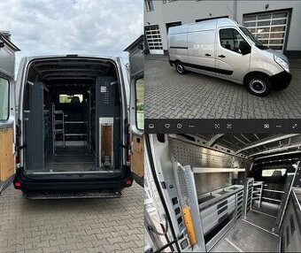 Opel Movano L2H2 - regálový systém BOTT, odpočet DPH