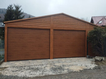 Garáž plechová 9x6