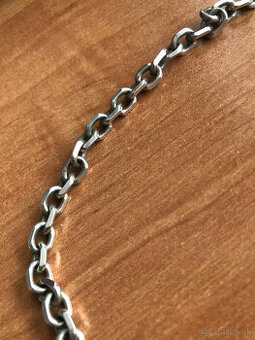 strieborná retiazka pánska