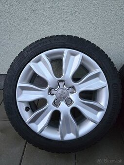 Predám zimné kolesá 5x100 R16 J7/ET34 + pneu 215/45 R16