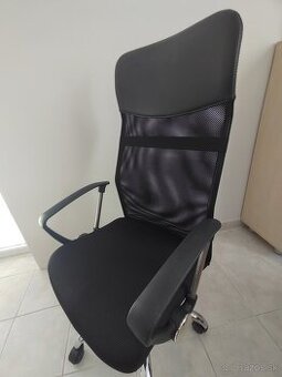 Kancelárska stolička – čierna