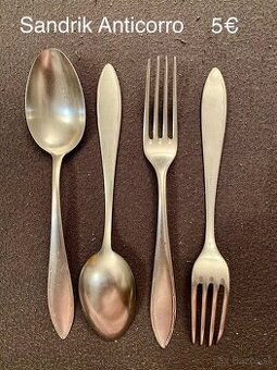 Príbory Toner, Rostex, Sandrik - kusovky