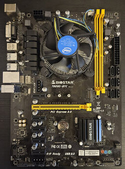 Biostar TB250-BTC + Celeron G3930