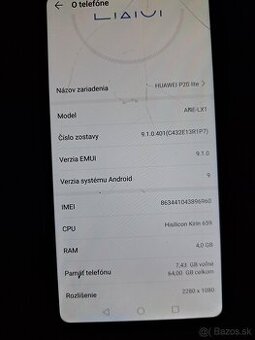 Huawei p20 lite