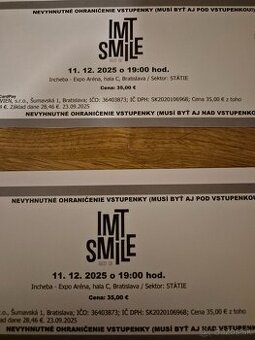 IMT Smile - Bratislava 11.12.2025