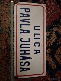 Ulica smaltova tabuľa