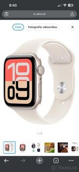 Apple Watch SE 40mm biele