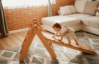 Piklerovej trojuholnik / triangel so smykackou