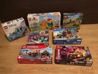 Nové LEGO mix Friends, Ninjago, Duplo, City