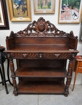 Starožitný dezertný stolík, komoda