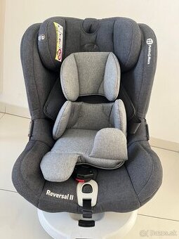 PETITE&MARS Autosedačka Reversal II Isofix Grey (0-18 kg)