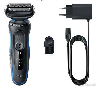 Predám holiaci strojček Braun 5 - EASY CLEAN modrý