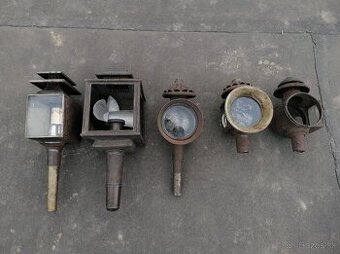 Predám starožitné svetlá na voz