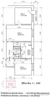 Zľava 15 000€ Predaj 3 izbového bytu vrátane pivnice v RS