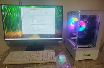 Nové herné PC AMD 16jadro, RTX3060 12GB, wi-fi, bluetooth