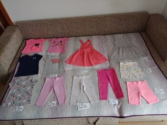 Balík letného oblečenia pre dievča veľ.2-3roky