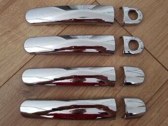 Chromovane klucky podsalky pod klucky chromove krytky