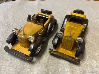 Predam drevene modely.